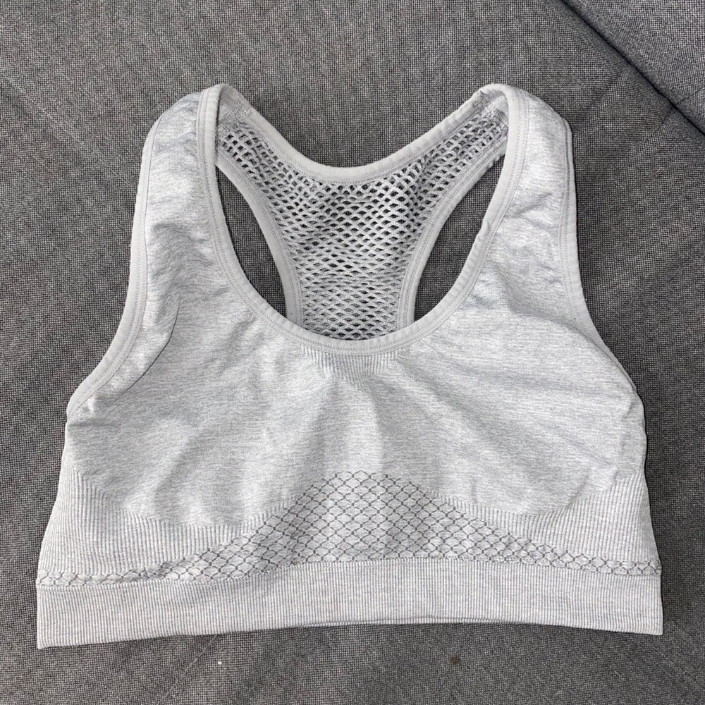 Forever 21 Gray Sport Bra